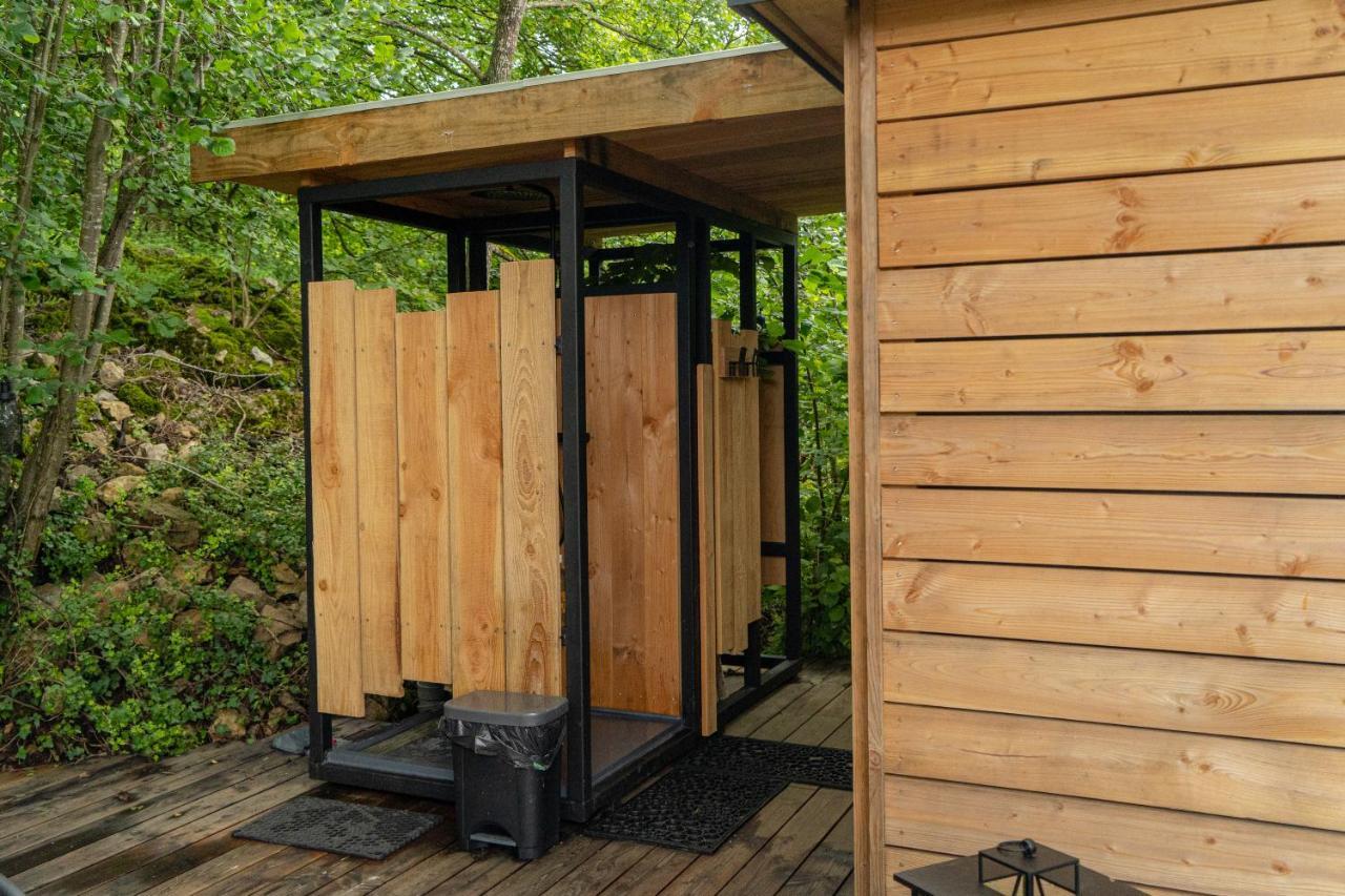 Le Moonloft Insolite Tiny-House Dans Les Arbres & 1 Seance De Sauna Pour 2 Avec Vue Panoramique Osenbach エクステリア 写真
