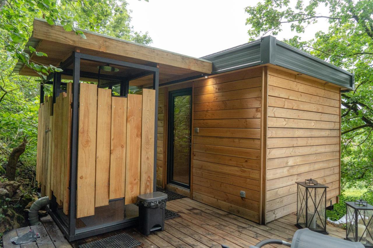Le Moonloft Insolite Tiny-House Dans Les Arbres & 1 Seance De Sauna Pour 2 Avec Vue Panoramique Osenbach エクステリア 写真