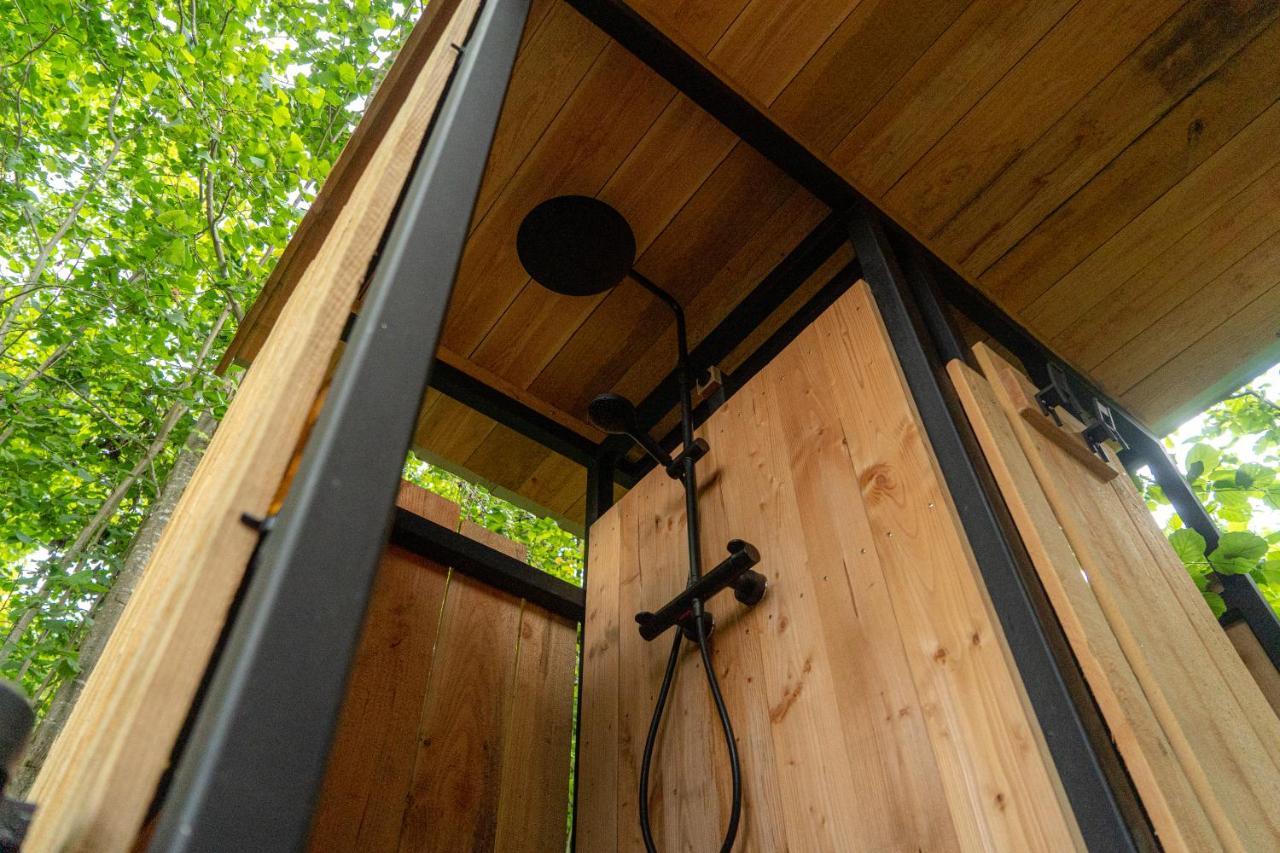 Le Moonloft Insolite Tiny-House Dans Les Arbres & 1 Seance De Sauna Pour 2 Avec Vue Panoramique Osenbach エクステリア 写真