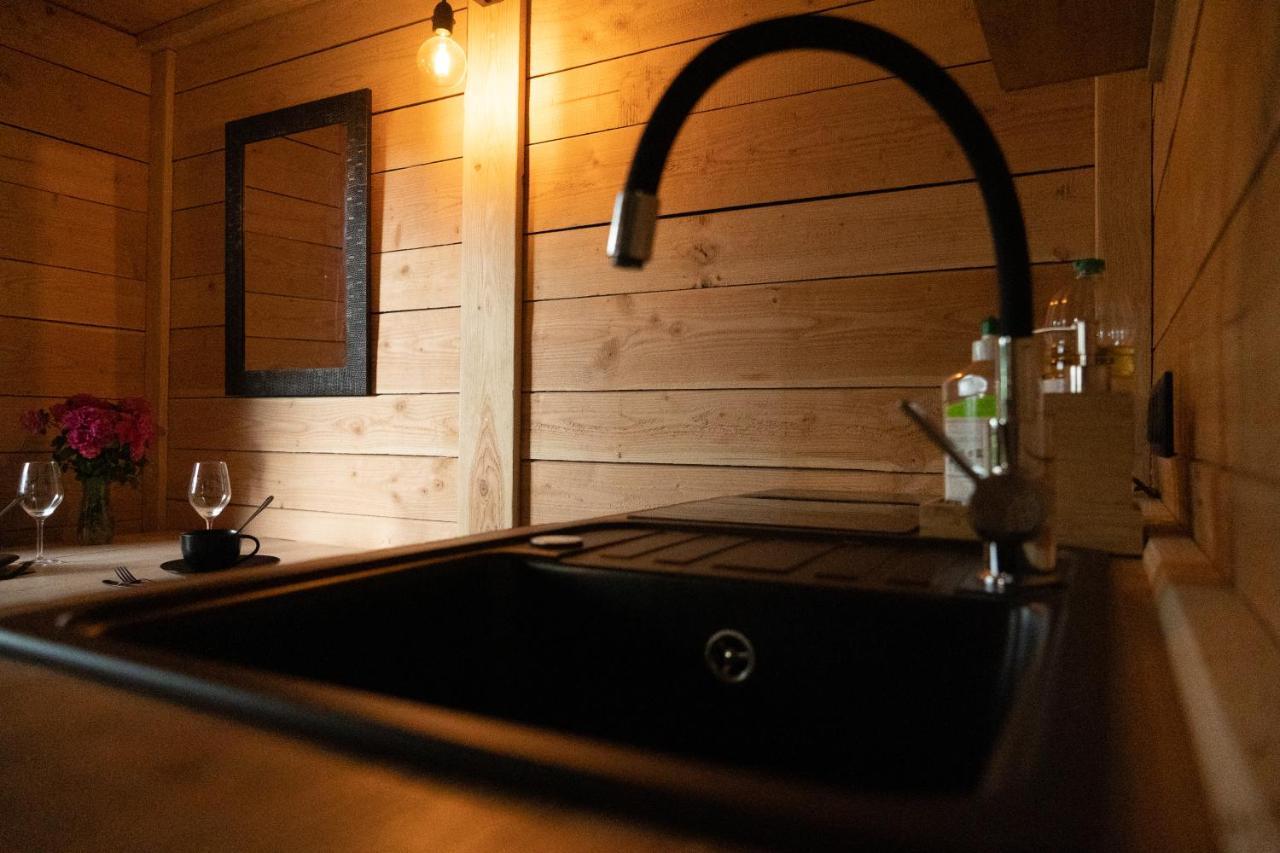 Le Moonloft Insolite Tiny-House Dans Les Arbres & 1 Seance De Sauna Pour 2 Avec Vue Panoramique Osenbach エクステリア 写真
